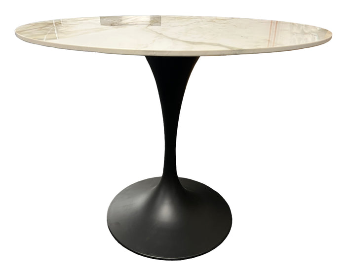 Bentley 0.9m Round Table (Black KD) - Image 3