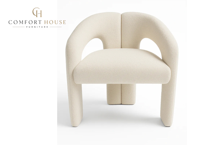 Oslo Off-White Chair - Image 2