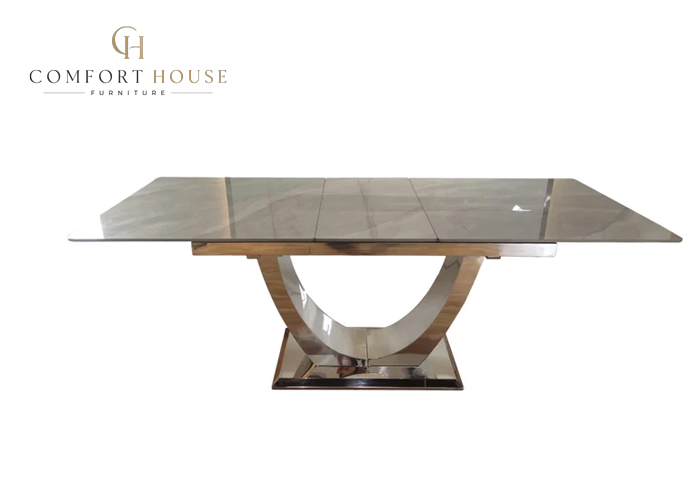 London 1.2-1.5/1.6-2m Extending Dining Table - Image 3