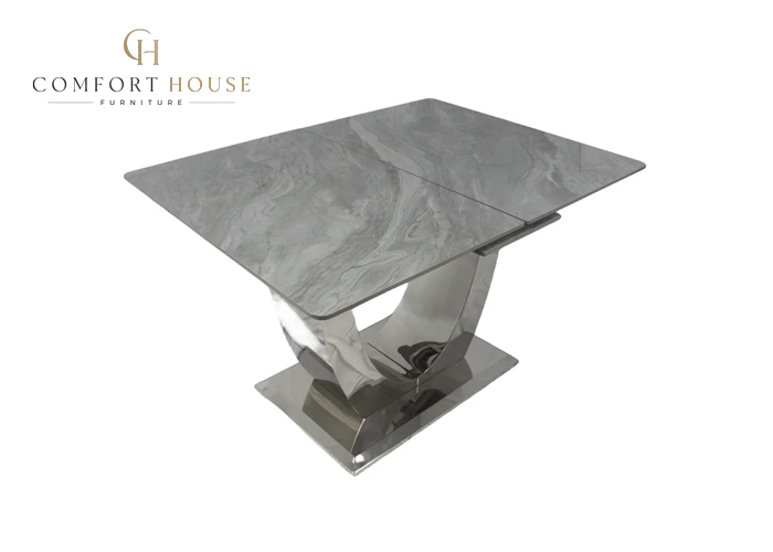 London 1.2-1.5/1.6-2m Extending Dining Table - Image 7